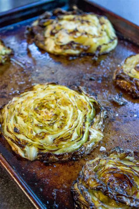 2 tablespoons of bbq sauce 1 lbs. Crispy Roasted Cabbage Steaks - Dinner, then Dessert