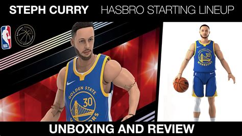 Steph Curry Hasbro Starting Lineup Unboxing And Review Youtube
