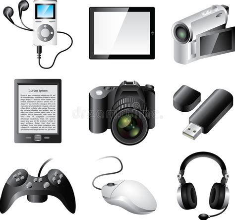 Popular Electronic Devices Royalty Free Stock Photography Image 30928247
