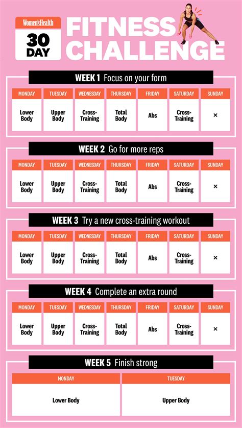 Workout Plan 30 Day Challenge Pdf