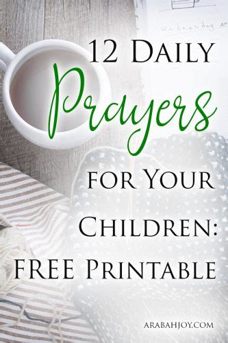 12 Power Scriptures To Pray For Your Children