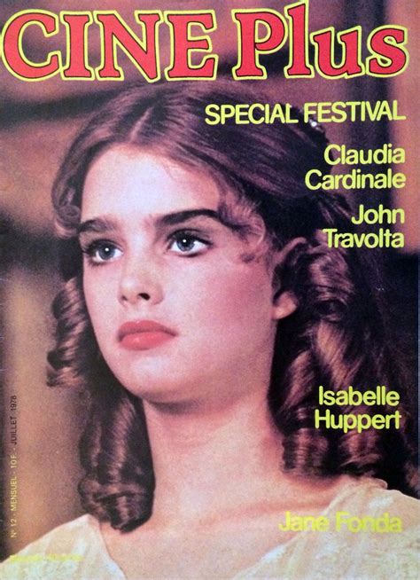 Brooke Shields Covers Cine Plus France July 1978 Brooke Shields