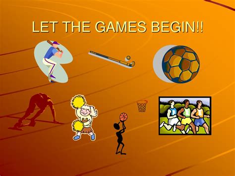 Ppt Let The Games Begin Powerpoint Presentation Free Download Id