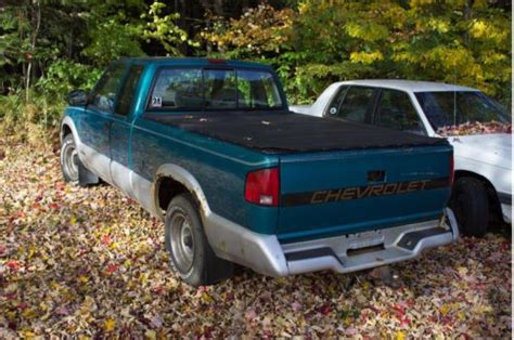 1991 chevy s10 extended cab, nice shape, good body and paint, cowl hood, rally wheels, nice lowered. Purchase used 1995 Chevrolet S10 pickup, V6, 4.3L, 5 speed ...