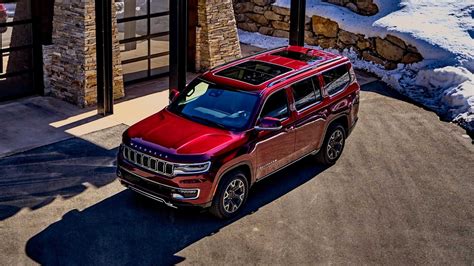 The Iconic Jeep® Wagoneer Nameplate Returns For 2022 Model Year