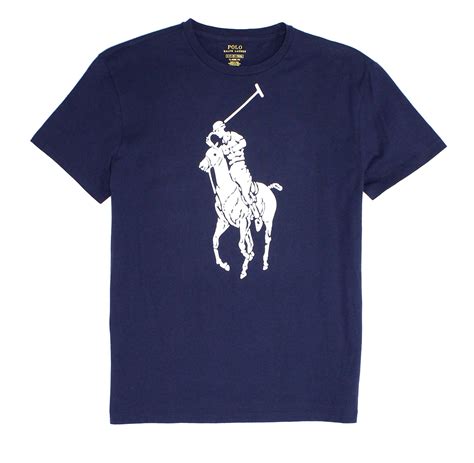 Polo Ralph Lauren Mens T Shirt White Small Pony Player Tee S