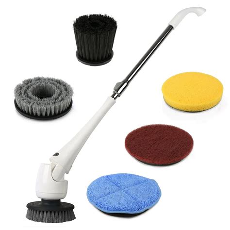Buy Cordless Electric Power Spin Scrubber Evertop Power Spin Scrubber Cleaning Brush With 5