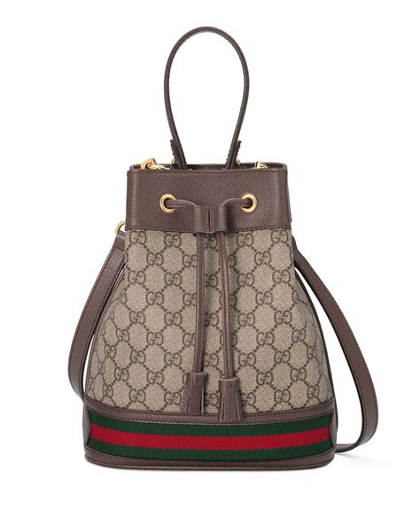 Gucci Ophidia Small Gg Supreme Bucket Bag Neiman Marcus