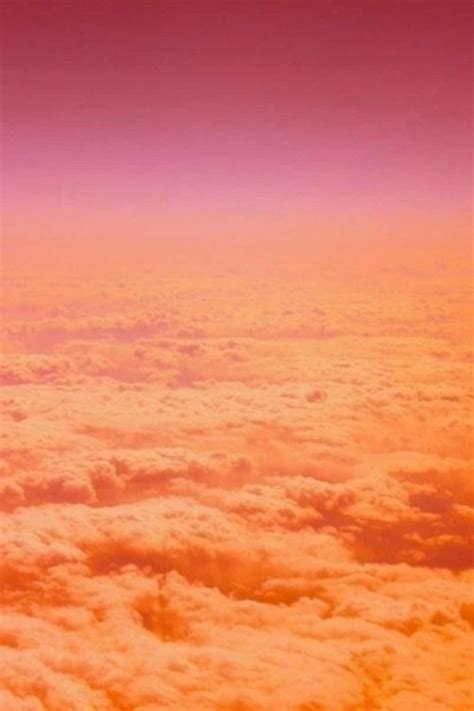 Orange Pink Colors Clouds Sky Orange Wallpaper Orange Tumblr
