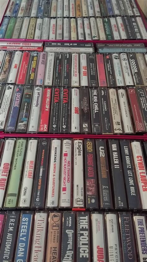 Cassette Tapes List 280s 90s Rock Soundtracks Oldies Etsy