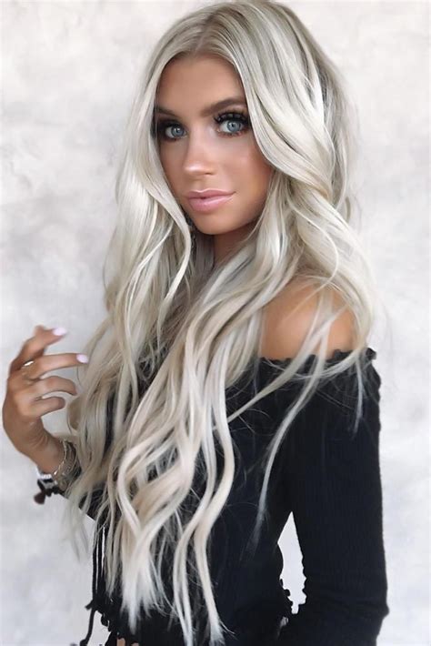 Trendy Blonde Hair Colors And Several Style Ideas To Try In 2023 Blonde Hair Color Hair