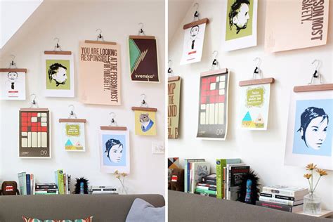 Save A Wall Hang A Poster 20 Ideas For Alternative Art Display Brit