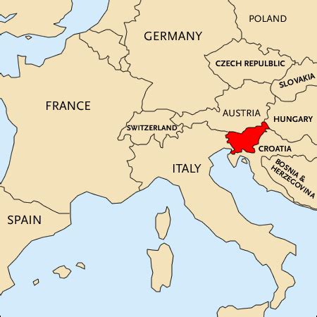As observed on the physical map above, slovenia has a highly elevated terrain with over 40% of the country being mountainous. Slovenia -Europe's little-known gem - Best of Family ...