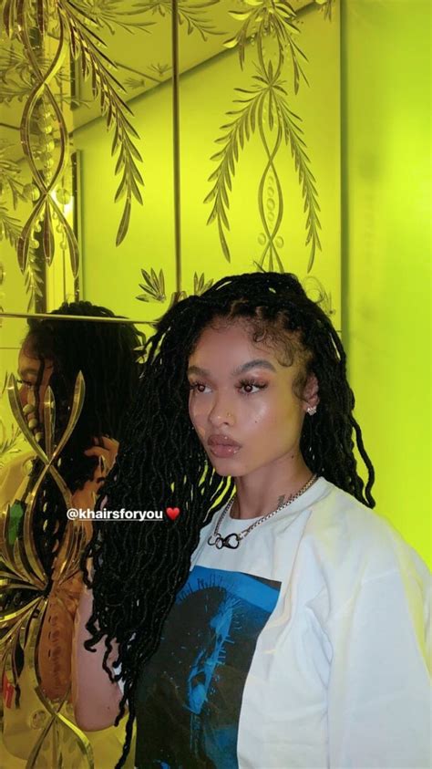 India Love Westbrook Hair Styles Faux Locs Hairstyles Dyed Natural Hair