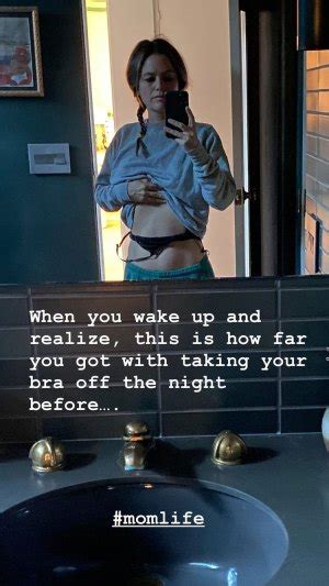 rachel bilson falls asleep while taking off bra ‘mom life us weekly
