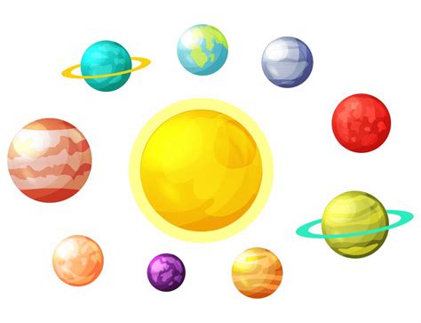 You can print the planets mini book in color or black and white. 9 Best Images of Printable Planet Cut Outs - Planets Solar ...