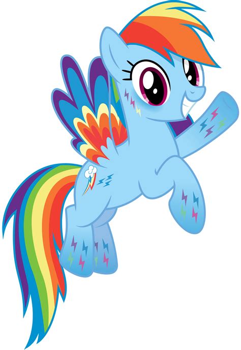 Rainbow Dash Rainbowfied From Group Shot By Caliazian On Deviantart
