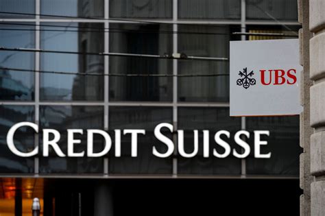 credit suisse ubs reportedly held tie up talks backed by both chairmen