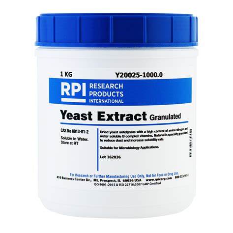 Y20025 10000 Yeast Extract Granulated 1 Kilogram
