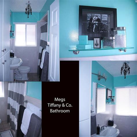 How to install teal bathroom accessories bath decors sumber 17 best ideas about tiffany blue bathrooms on pinterest sumber : Tiffany & Co. Inspired bathroom. # ...
