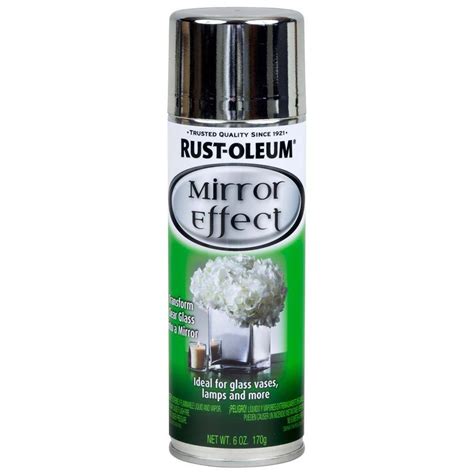 Rust Oleum Specialty 6 Oz Mirror Finish Spray Paint 267727 The Home Depot