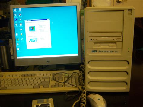 An Ast Adventure 400 Computer With Amd K5 And 32mb Of Memory
