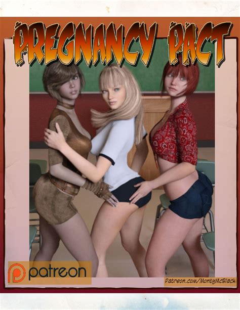 MontyMcBlack Pregnancy Pact 3D Interracial Porn Comics