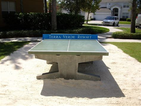 This is why we have created a guide on how to build your own ping pong table, which is going to save you money. Concrete Ping Pong Tables