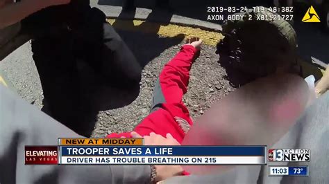 Nhp Trooper Saves Man Having A Heart Attack Youtube