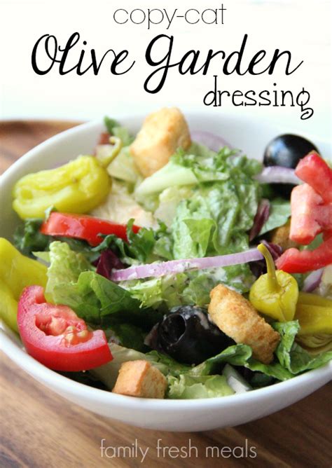 Evdar.az tez başa gələn və ləzzətli pandora salatının reseptini təqdim edir. Copycat Olive Garden Salad Dressing Recipe - Family Fresh ...