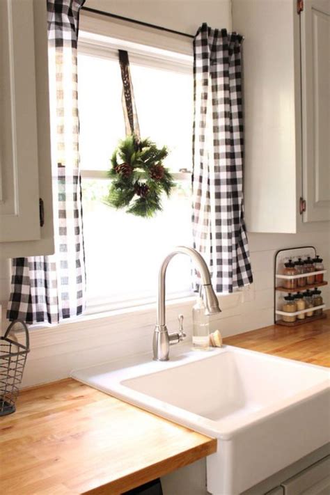Juego de cortinas para cocina con guarda. Cortinas para cocinas Diseños Rústicos, Modernos ...