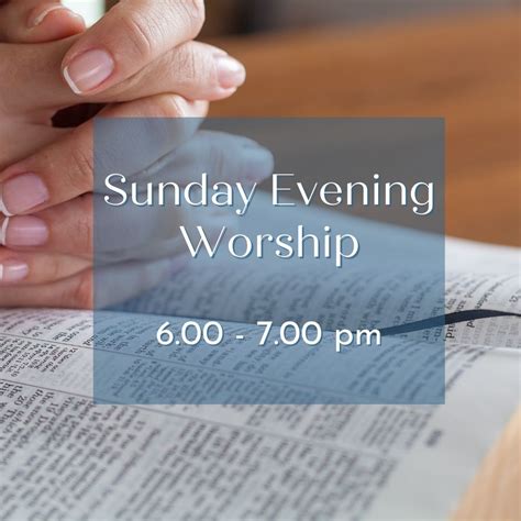 Sunday Evening Worship Kesgrave Baptist Church