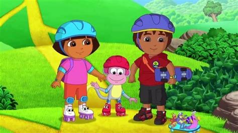 Dora The Explorer Great Roller Skate Adventure Youtube