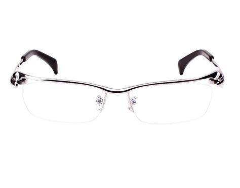 Agstum Pure Titanium Half Rimless Optical Business Glasses Frame Clear