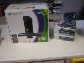 Xbox 360 Console 250gb In Original Box With Kinect