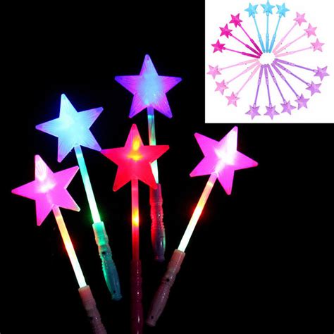 Gwong Magic Luminous Star Led Glow Stick Flashing Light Up Wand Party Concert Toy