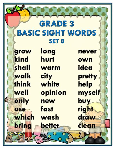 Basic Sight Words Grade 5 Free Download Deped Click Vrogue