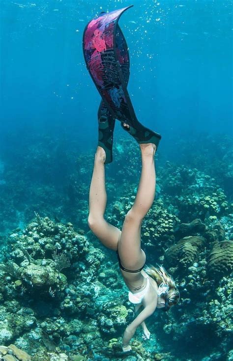 Pin On Female Freediving And Snorkeling