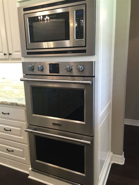 Double Oven And Microwave Double Oven Kitchen Diy Kitchen Renovation