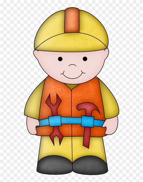 Kid Construction Worker Clipart Free Transparent Png Clipart Images