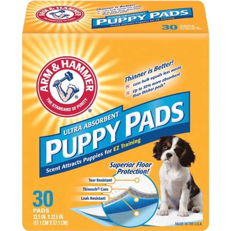 Maybe you would like to learn more about one of these? Arm & Hammer Ultra Absorbent Puppy Pads, 30 ea - You can ...