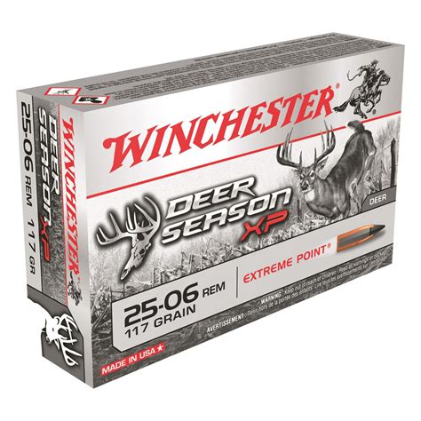 Winchester Deer Season Xp 25 06 Remington Polymer Tipped Extreme