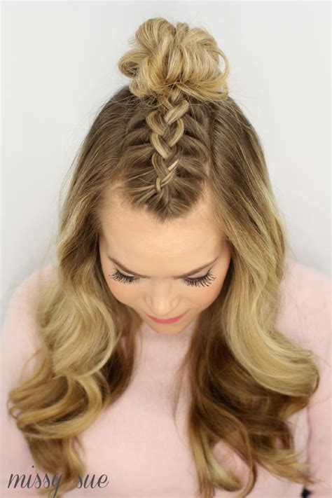 Check spelling or type a new query. Mohawk Braid Top Knot | Braided top knots, Braided ...