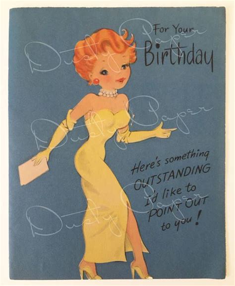 Pin On Vintage Birthday Cards