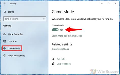 Windows Game Mode How To Turn It On Or Off Winbuzzer