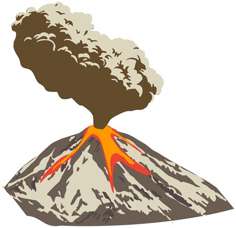 Volcano Clip Art Volcano Clipart Png Free Transparent Clipart Images