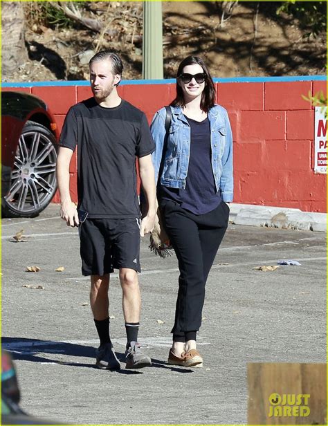 Anne Hathaway Steps Out After Pregnancy News Revealed Photo