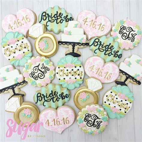 My royal icing is the perfect. wedding cookies | Bridal cookies, Wedding shower cookies ...
