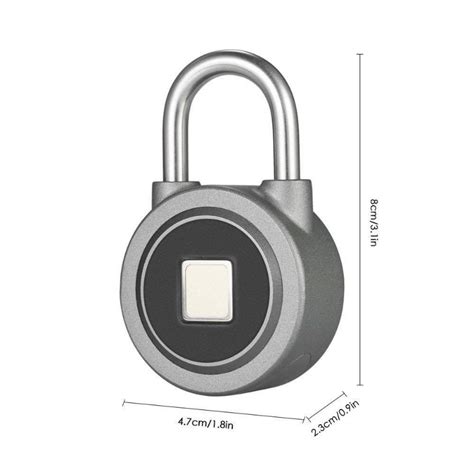 Smart Lock Remote Control Padlock Inteligente Bluetooth App Fingerprint