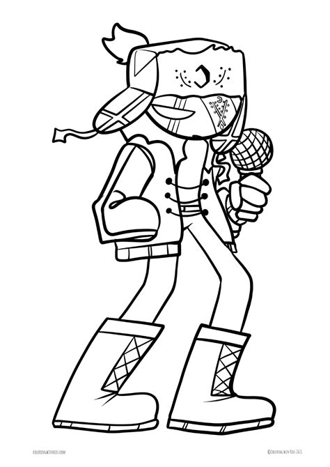 Fnf Nonsense Coloring Pages